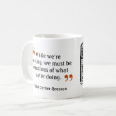 Bekende Fotograaf Citaat 7  Afbeelding Camera Koffiemok (Voorkant links)