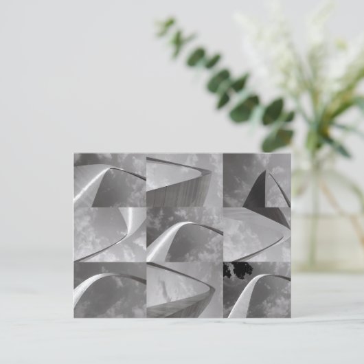 Bekende Gateway to the West St. Louis Arch Briefkaart (Staand voorkant)