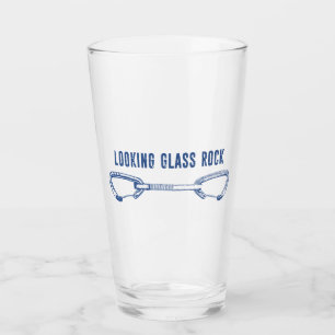 Bekende glazen rockklimming quickdraw