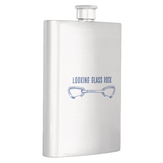 Bekende glazen rockklimming quickdraw flacon (Rechts)
