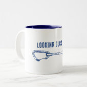 Bekende glazen rockklimming quickdraw tweekleurige koffiemok (Voorkant links)