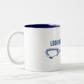 Bekende glazen rockklimming quickdraw tweekleurige koffiemok (Links)