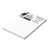 Bekende Hump Day Camel Gezegde Quite Coffee Notitieblok (Linkerzijde)