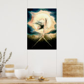 Bekende illustratie door William Blake Poster (Keuken)