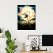 Bekende illustratie door William Blake Poster (Thuiskantoor)
