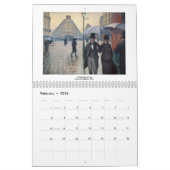 Bekende impressionistische schilderijen 2013 kalender (Feb 2026)