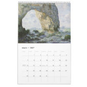 Bekende impressionistische schilderijen kalender (Mar 2027)