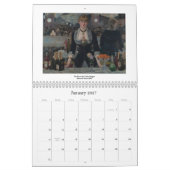 Bekende impressionistische schilderijen kalender (Jan 2027)