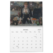 Bekende impressionistische schilderijen ~ Verander Kalender (Jan 2027)