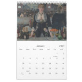 Bekende impressionistische schilderijen ~ Verander Kalender (Jan 2027)
