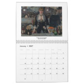 Bekende impressionistische schilderijen ~ Verander Kalender (Jan 2027)