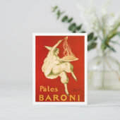 Bekende Italiaanse pasta Leonetto Cappiello Briefkaart (Staand voorkant)