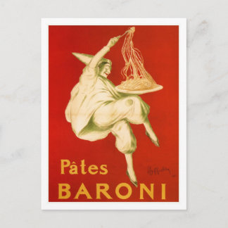 Bekende Italiaanse pasta Leonetto Cappiello Briefkaart