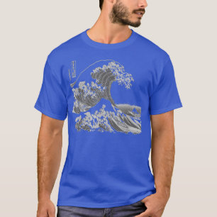 Bekende Japanse Fijne Kunst Grote Golf Hokusa T-shirt