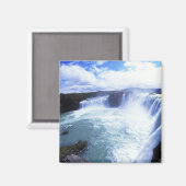 Bekende Jodafoss-Herfsten in Noord-IJsland Magneet (Voorkant / Achterkant)