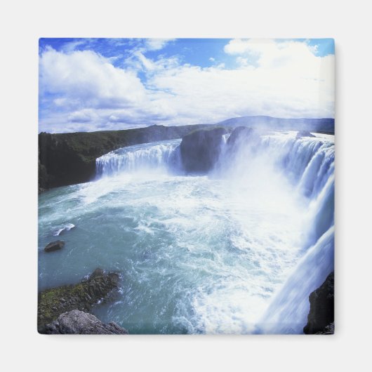 Bekende Jodafoss-Herfsten in Noord-IJsland Magneet (Voorkant)