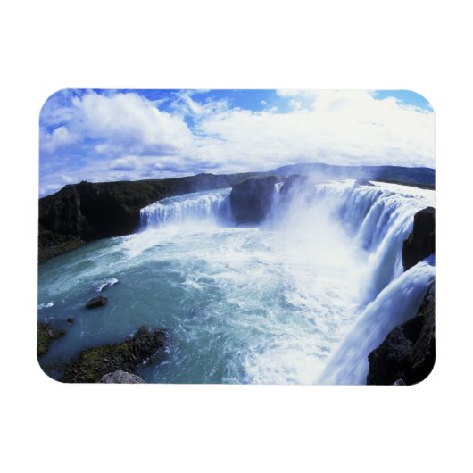 Bekende Jodafoss-Herfsten in Noord-IJsland Magneet (Horizontaal)