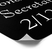 Bekende kennis van Rumsfeld Poster (Hoek)