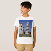 Bekende klokkentoren, de Leaning Tower van P T-shirt (Voorkant volledig)
