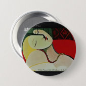 Bekende kunstenaar ronde button 7,6 cm (Voorkant /achterkant)