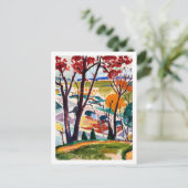 Bekende Landschapsbrug Huntingdon Valley door Saye Briefkaart (Staand voorkant)