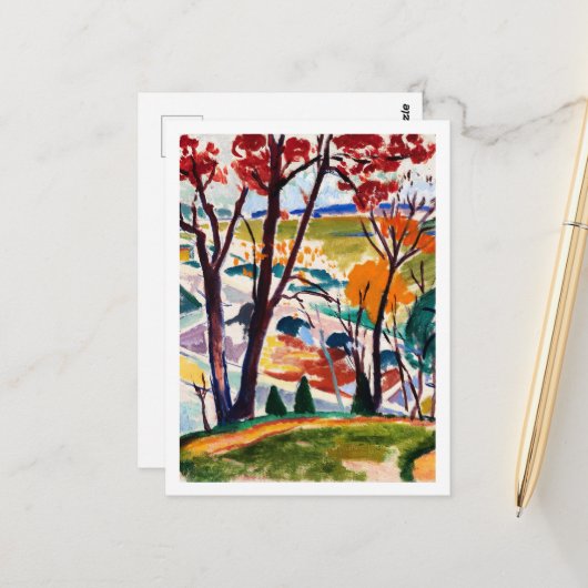 Bekende Landschapsbrug Huntingdon Valley door Saye Briefkaart (Voorkant / Achterkant in situ)