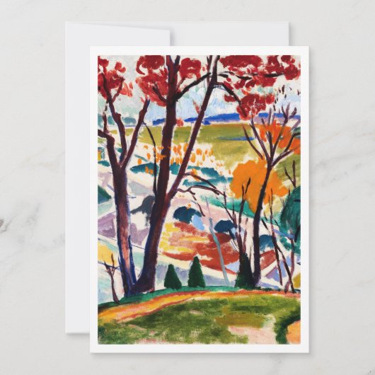 Bekende Landschapsbrug Huntingdon Valley door Saye Kaart (Voorkant)