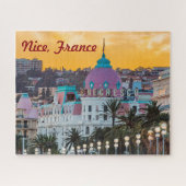 Bekende luxehotel Hotel Negresco in Nice Frankrijk Legpuzzel (Horizontaal)