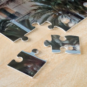 Bekende luxehotel Hotel Negresco in Nice Frankrijk Legpuzzel (Zijkant)