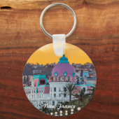 Bekende luxehotel Hotel Negresco in Nice Frankrijk Sleutelhanger (Voorkant)