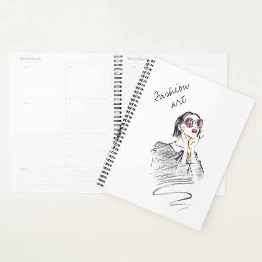 Bekende Mode Professional Afbeelding Plain Planner (Display)