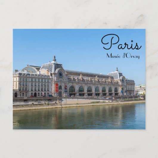 Bekende Musée d'Orsay - Parijs, Frankrijk, Europa Briefkaart (Voorkant)
