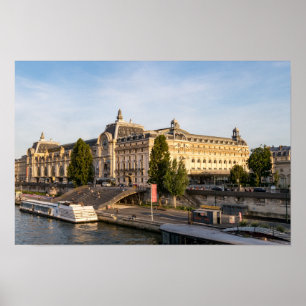Bekende Musée d'Orsay - Parijs, Frankrijk, Europa Poster