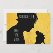 Bekende overweging retro-vocale prestaties kaart (Voorkant)