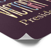 Bekende plaatsen van Indianapolis, Indiana. Poster (Hoek)