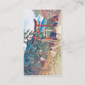 Bekende plaatsen van Kyoto - Fushimi Inari-landsch Visitekaartje (Achterkant)