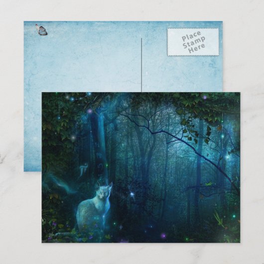 bekende postkaart voor ceremonies (Voorkant / Achterkant)