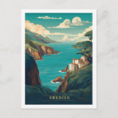 bekende reisplaats briefkaart (Voorkant)