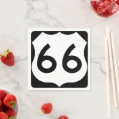 Bekende route Zestig Papierfeest Napkins Servet (Insitu)