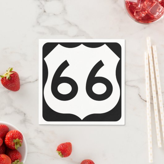 Bekende route Zestig Papierfeest Napkins Servet (Insitu)