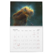 Bekende ruimteregio-Afbeeldingen Kalender (Jan 2027)