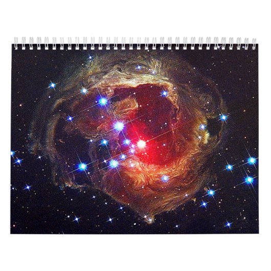 Bekende ruimteregio-Afbeeldingen Kalender (Hoes)