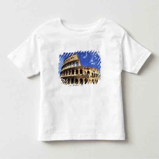 Bekende ruïnes van het Coliseum in Rome, Italië Kinder Shirts (Voorkant)