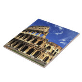 Bekende ruïnes van het Coliseum in Rome, Italië Tegeltje (Zijkant)