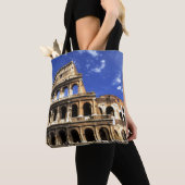 Bekende ruïnes van het Coliseum in Rome, Italië Tote Bag (Dichtbij)
