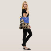 Bekende ruïnes van het Coliseum in Rome, Italië Tote Bag (Op model)