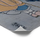 Bekende Samurai Myamoto Musashi Poster (Hoek)