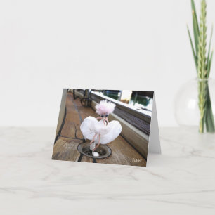 Bekende scene in Witte rok door fubby nagespeeld. Bedankkaart