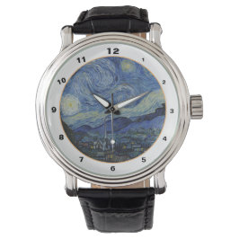 Bekende Sterrennacht en Van Gogh/ kunst Horloge