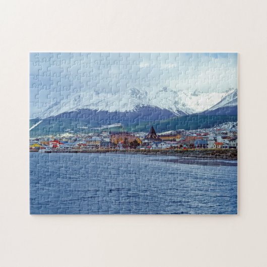 Bekende Ushuaia - Tierra del Fuego, Argentinië Legpuzzel (Horizontaal)